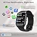 Tensky Smart Watch for Men/Women, 1.85'' HD Activity Smartwatch for Android/iPhone/Samsung/(Bluetooth Call), Alexa Built-in, 100+ Sport Modes Fitness Digital Tracker, Sleep/Heart Rate/SpO2 Monitor
