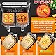 HUMTEOXI Ninja Heißluftfritteuse Zubehör, Ninja Air fryer Zubehör für Ninja Double Stack XL SL400EU 9,5L, Doppelkorb-Heißluftfritteuse SL400EU SL400EUCP Zubehör,BPA-Frei