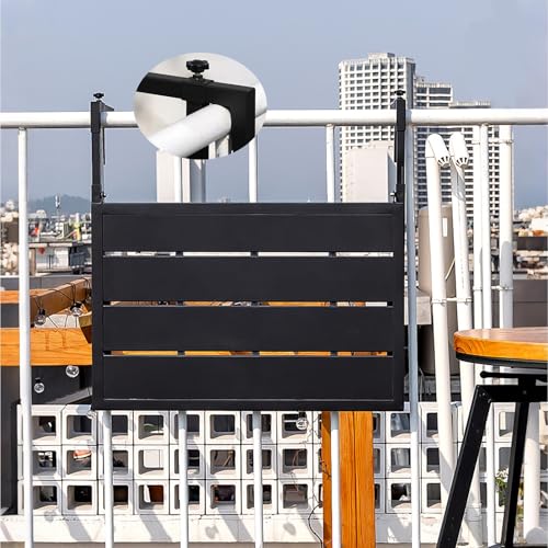 Petits espaces extérieurs solutionnés par cette table de balcon astucieuse