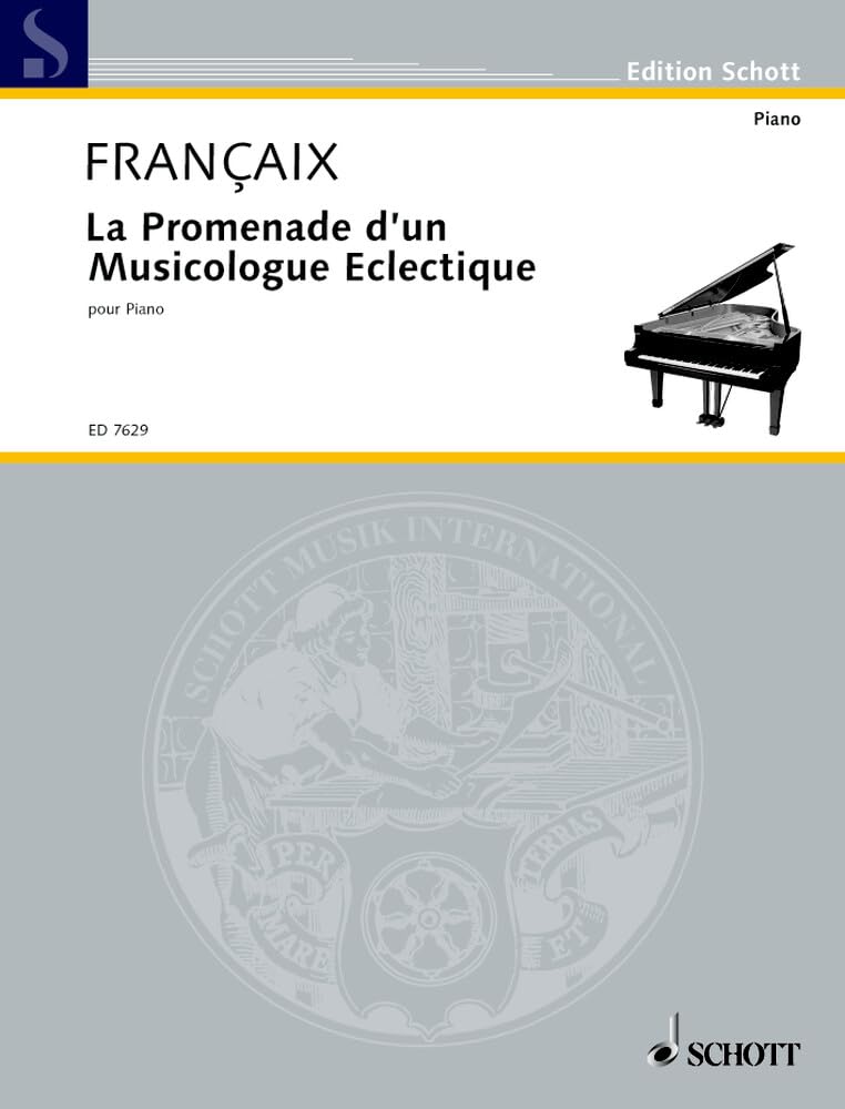 Buy La Promenade d'un Musicologue Eclectique - pour piano - piano - ED 7629 — BookShops.in