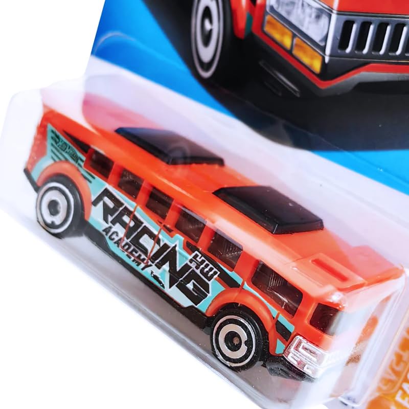 Image of Hot Wheels Let's Race Netlix High HW First Transit for Ages 3 and Up (Red)