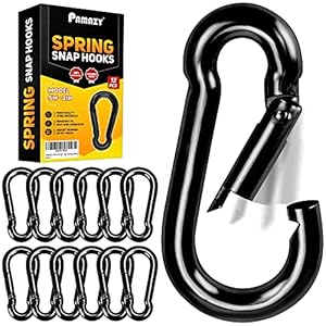 Pamazy SH Karabinerhaken 12 Stück