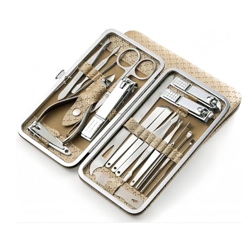 Nail Clippers Stainless Steel Fingernail Clipper Set Toenail and Manicure