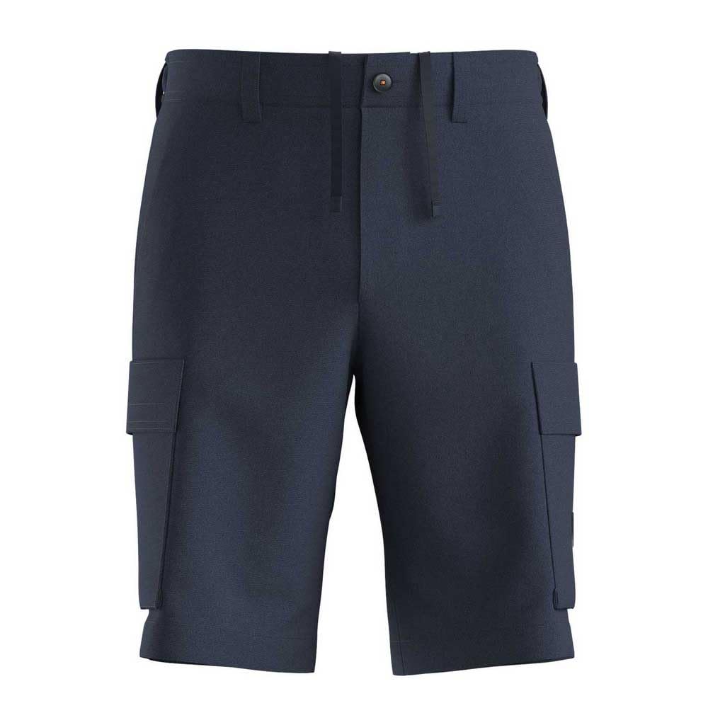 BOSS Herren Sisla-9-Cargo-Shorts Regular-Fit Cargo-Shorts aus Leinen-Mix