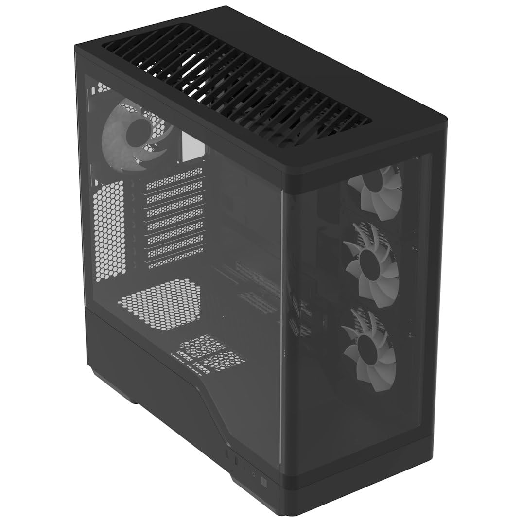 Obudowa komputera Medium Tower Aerocool P500A-BK V1 czarna
