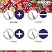 ENKAY - 6 in 1 Flower Hammer & Screwdriver, Multifunction Hammer Tool with Floral Print (Pattern 6)