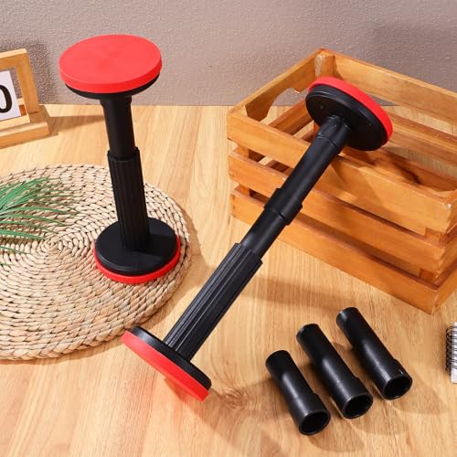 Poste telescópico resistente para muebles y barra de soporte ajustable 7