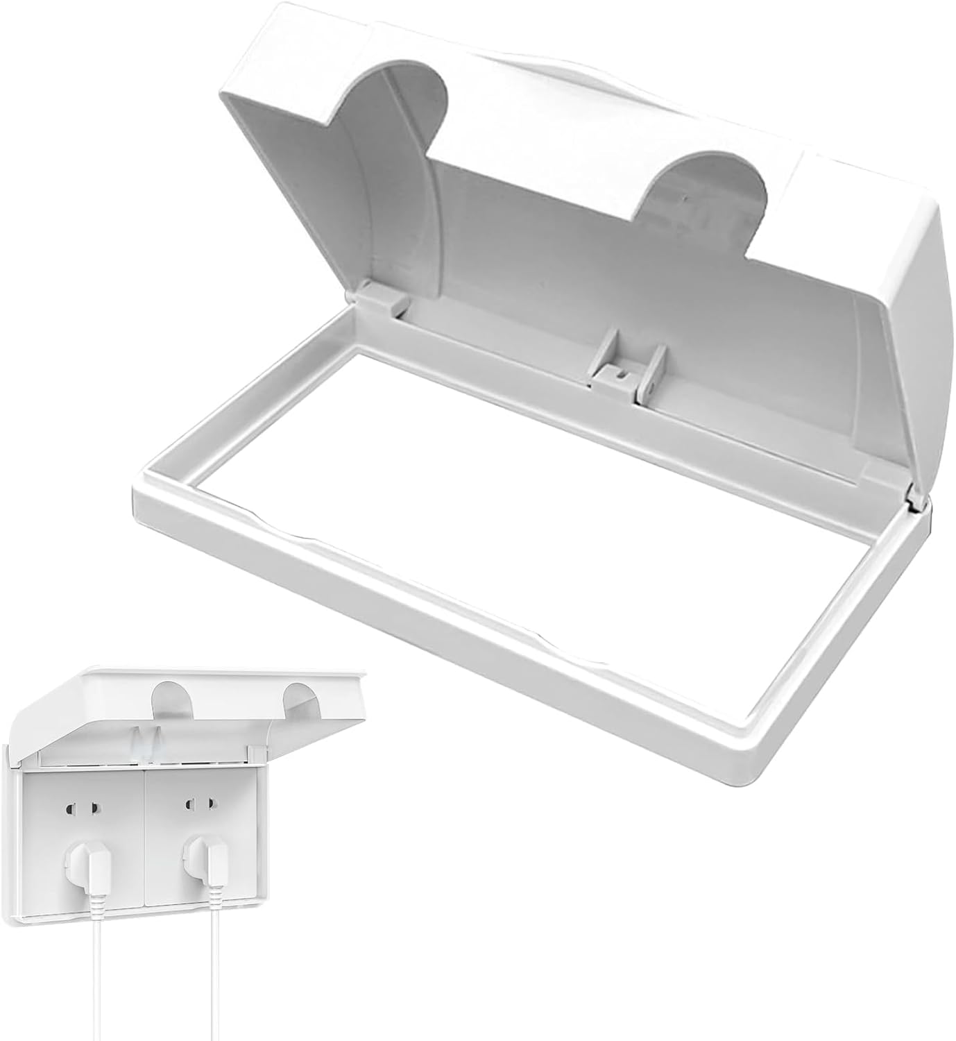 1Pack Child Safety Plug Socket Covers,86Type DoublePosition Socket