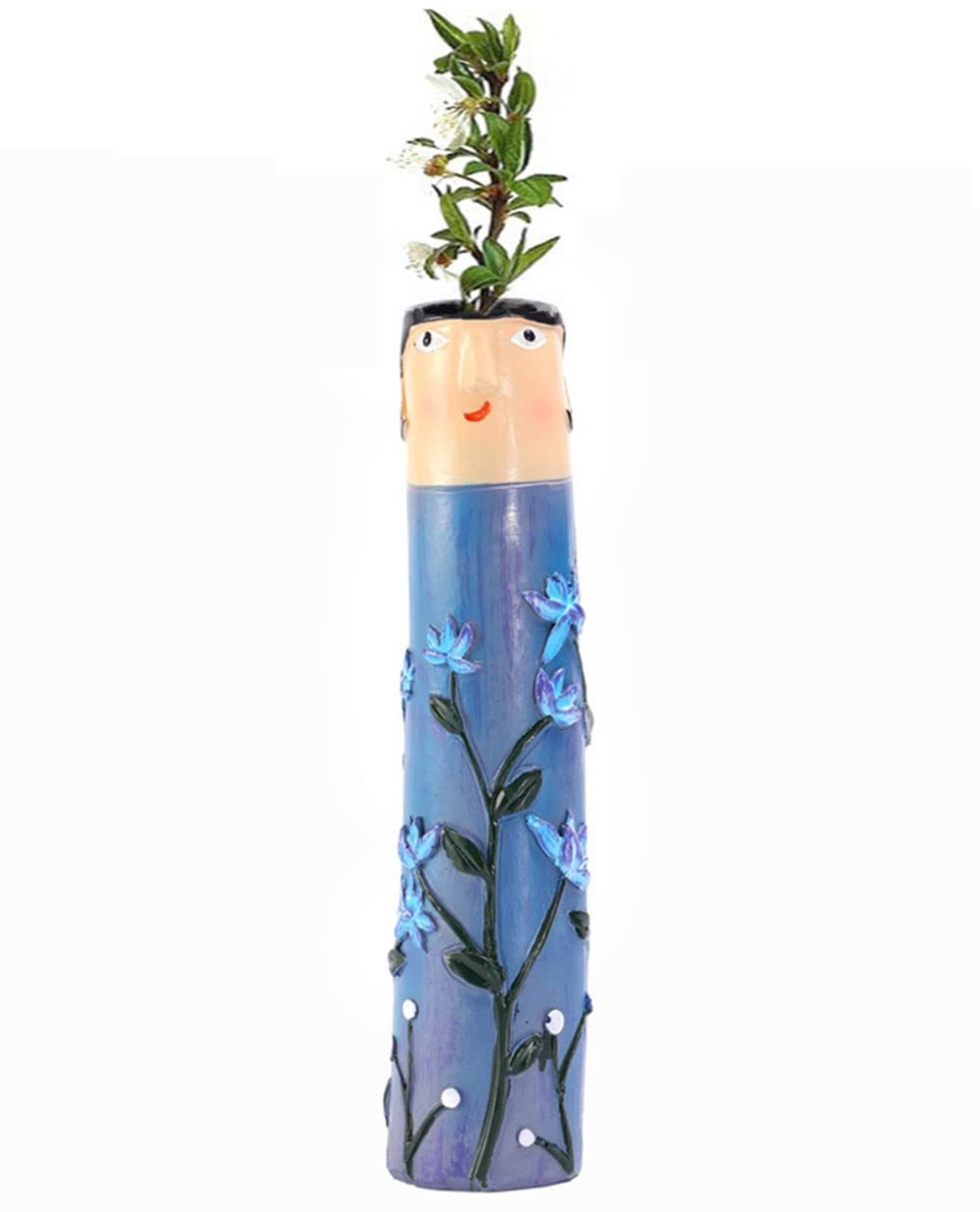 Vase familial bohème mignon en résine ProHome pour célébrer votre foyer