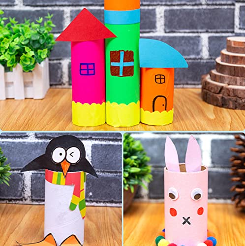 Jyongmer 30 Pack White Cardboard Tubes Craft Rolls Tubes Round Craft Tubes Paper Roll Tube Thick Craft Rolls For Diy Craft And Handmade Projects（1.57 X 3.9 Inches） #TOP4