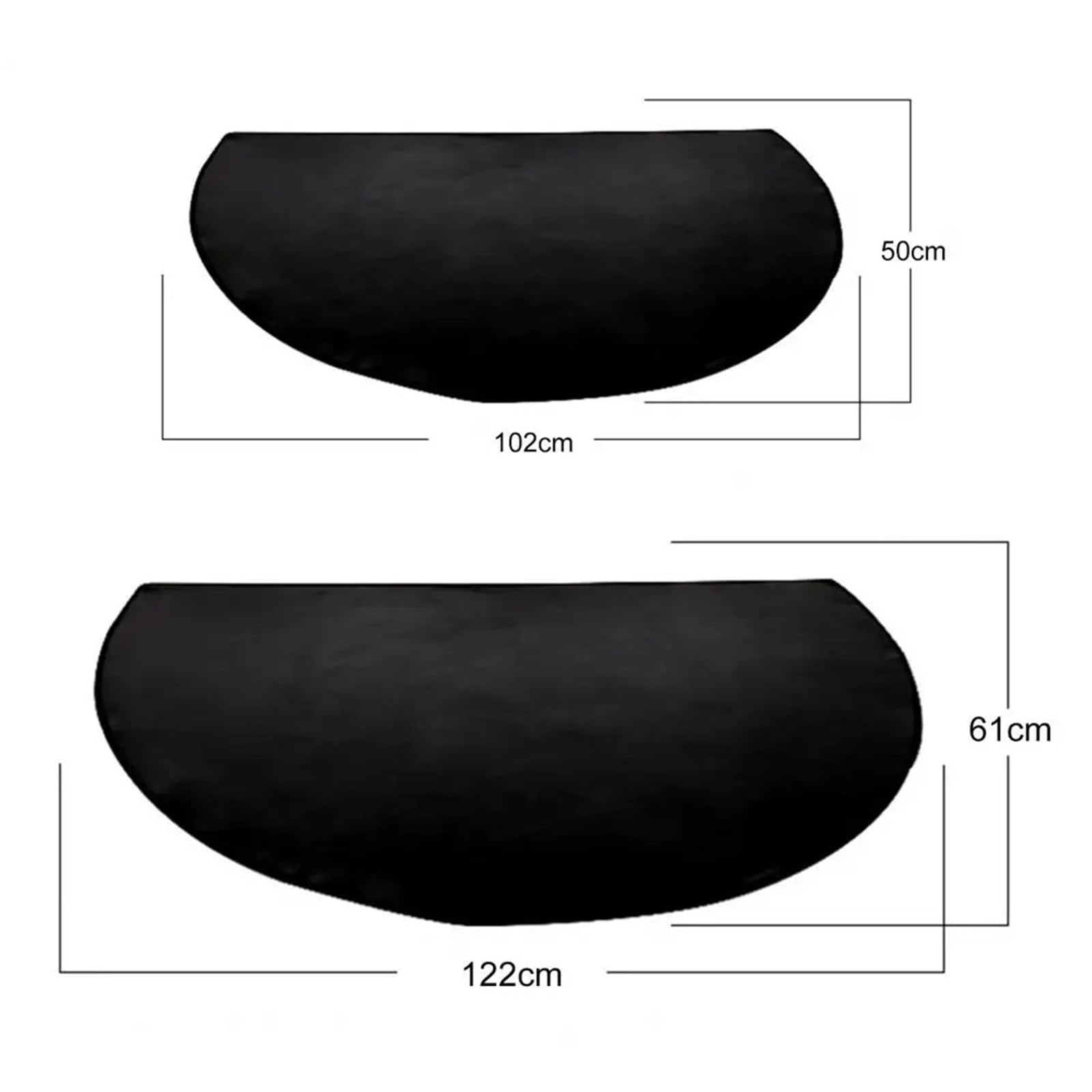 Tappeti Per Camino Tappetino for caminetto multifunzionale dal design antiscivolo resistente alle alte temperature(S)