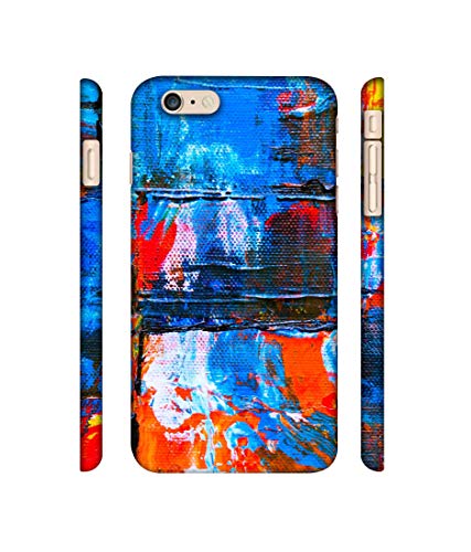 Image of Amazon Brand - Solimo Designer Multicolor Wax On Canvas 3D Printed Hard Back Case Mobile Cover for Apple iPhone 6 Plus / 6S Plus