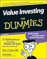 Algopix Similar Product 6 - Value Investing For Dummies, 2nd Edition