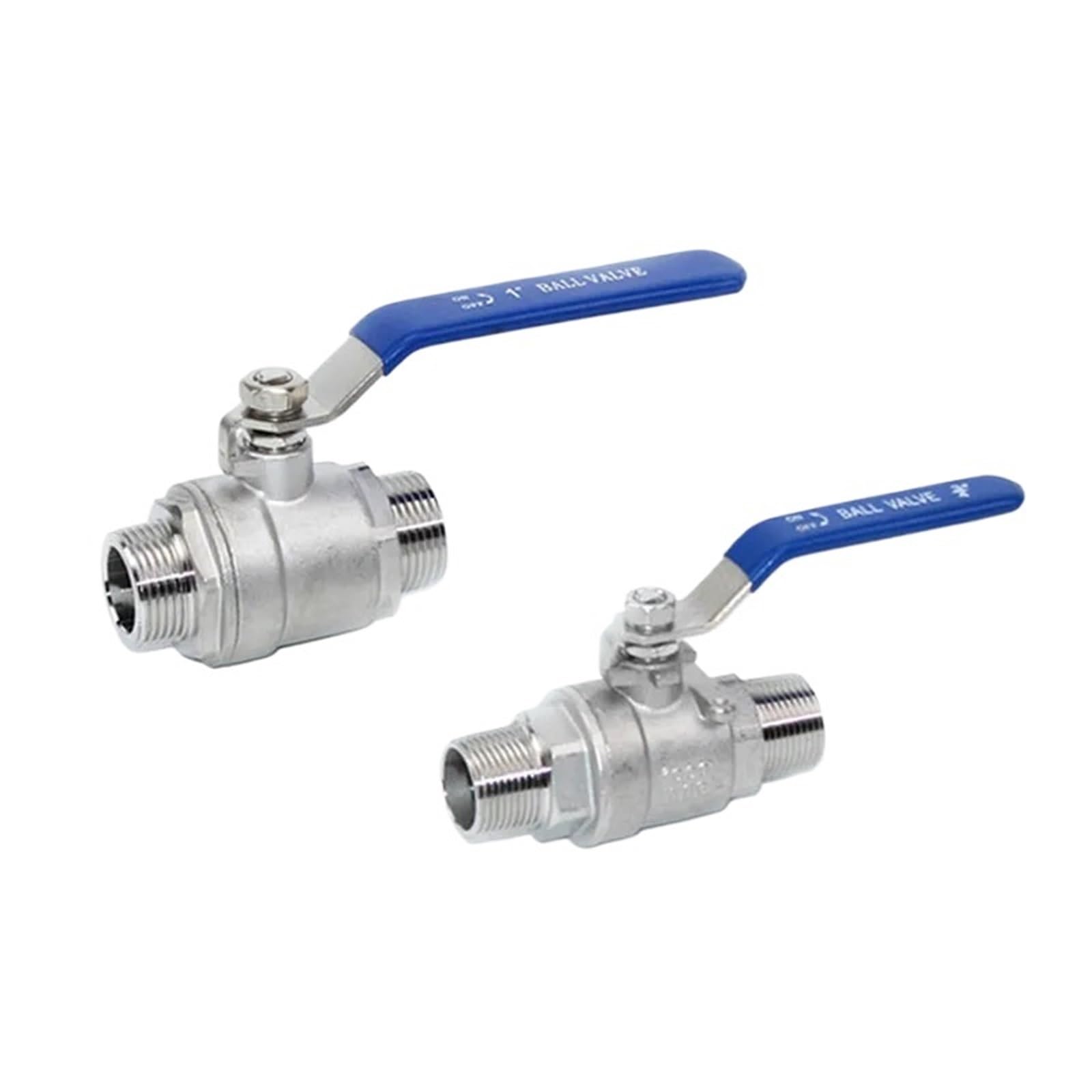 Vanne à boisseau sphérique haute température inox 304 femelle 1 1/4 vanne 2 voies Q21F
