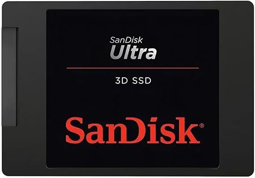 SanDisk Ultra 3D NAND 500GB SSD interno - SATA III 6 Gb/s, 2.5 pulgadas / 7 mm, hasta 560 MB/s - SDSSDH3-500G-G26