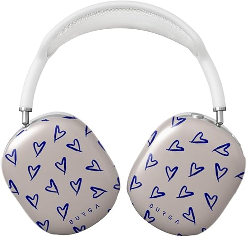 Miniatura 10 de Funda Burga para Airpods MAX, compatible con Apple Airpods MAX, bonita funda protectora de plástico duro, cubiertas para auriculares, elegantes Glam