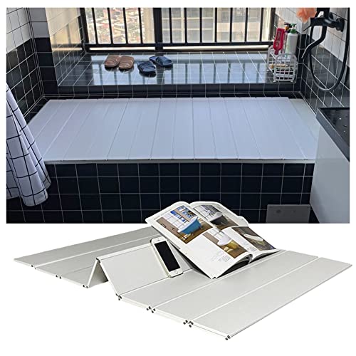 Étagère de baignoire en PVC étanche et panneau pliable isolant
