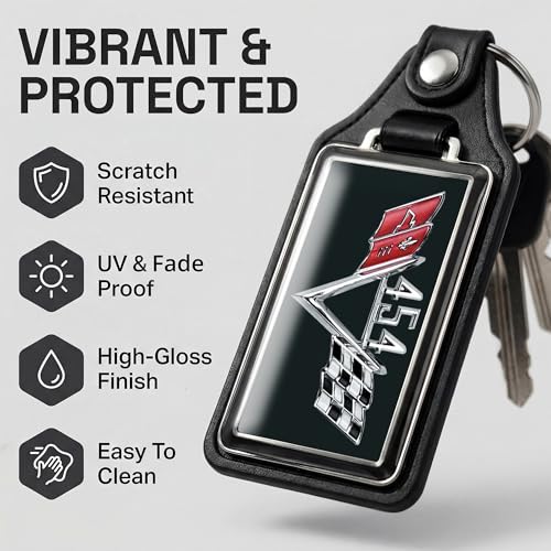 Image of Brotherhood Car Key Chain for Chevelle - Classic Models Keychain for Men and Women Gift Key Ring
