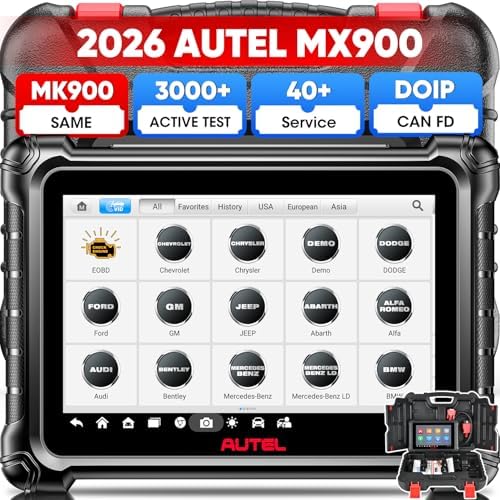 Autel MaxiCheck MX900 Scanner, 2026 Bidirectional Scan Tool with ...