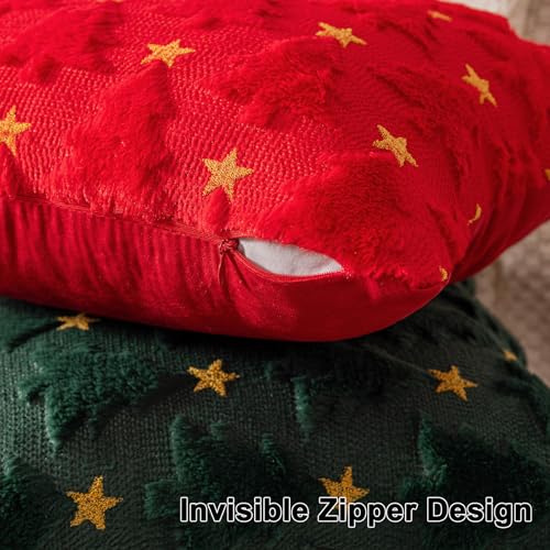 Redchristmastreethrowpillowcovers20x20starshapedembroideredpillowcoverswintersoftplushembroiderycushioncoversdecorativeholidaypillowcasesforthanksgivinghomedecor  Urban Country Home Decor Red christmas tree throw pillow covers 20×20 star shaped embroidered pillow covers winter soft plush embroidery cushion covers decorative holiday pillowcases for thanksgiving home decor  urban country home decor
