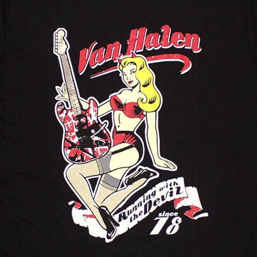 Robe t-shirt Van Halen solution mode confortable pour un look rock sans effort - 2
