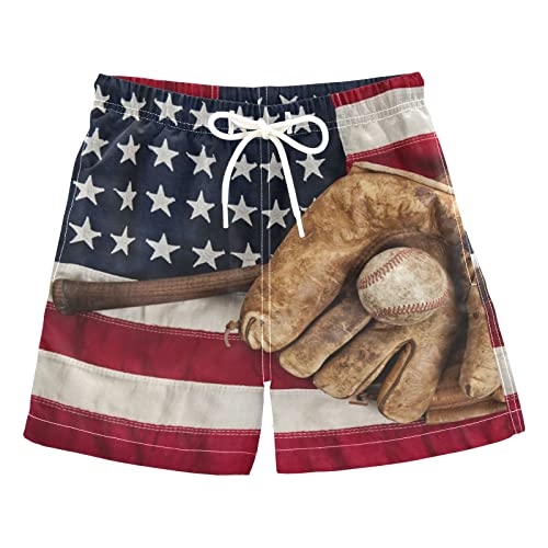 Boys Swim Trunks Quick Dry Toddler Beach Swimsuit Board Shorts for Kids Adjustable Waist