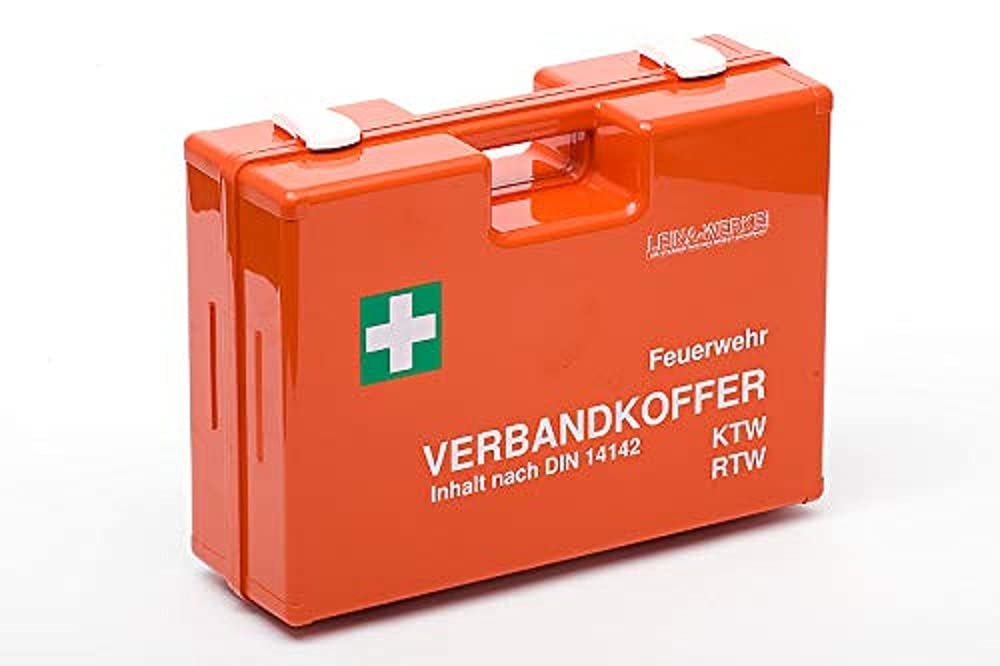 LEINAWERKE 40000 Verbandkoffer für Feuerwehr und Krankenwagen orange 1 STK.