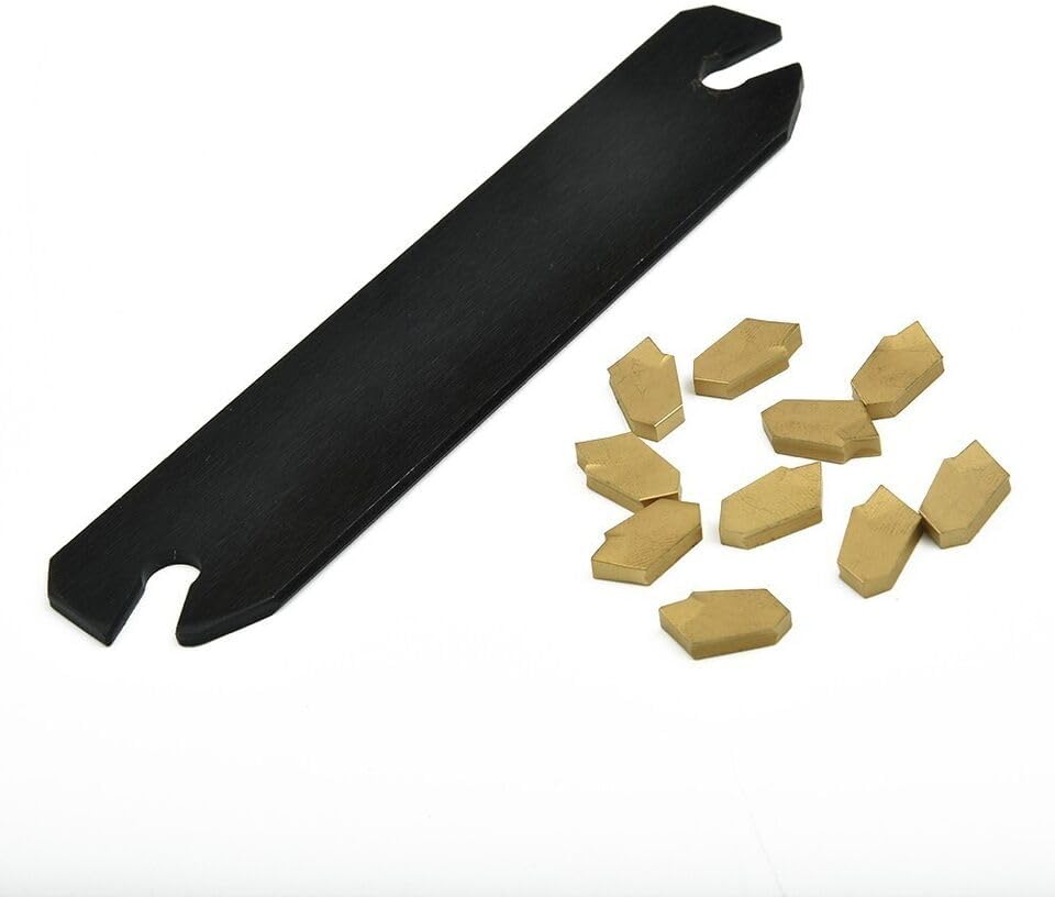 10*GTN-3 SP300 Insert Lathe Cut-Off-Grooving Parting Tool Holder SPB26-3