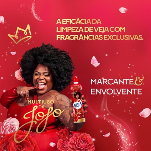 Limpador Multiuso Veja Perfumado Jojo Marcante e Envolvente 500ml