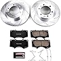 Power Stop K137 Front Brake Kit with Drilled/Slotted Brake Rotors and Z23 Evolution Ceramic Brake Pads
