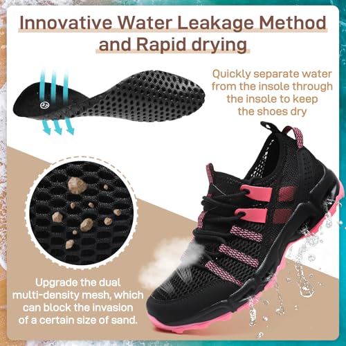 Image of ziitop Womens Hiking Water Shoes for Women Quick Dry Outdoor Sport Sneakers Non Slip Lightweight Breathable Summer Trekking and Walking Climbing Shoe