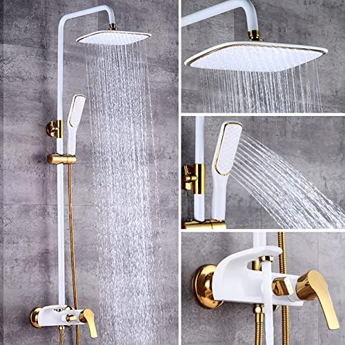 Robinet mitigeur à 3 voies pour douche de pluie et baignoire lors de vos moments de détente