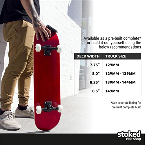 Stoked Ride Shop Blank Skateboard Deck