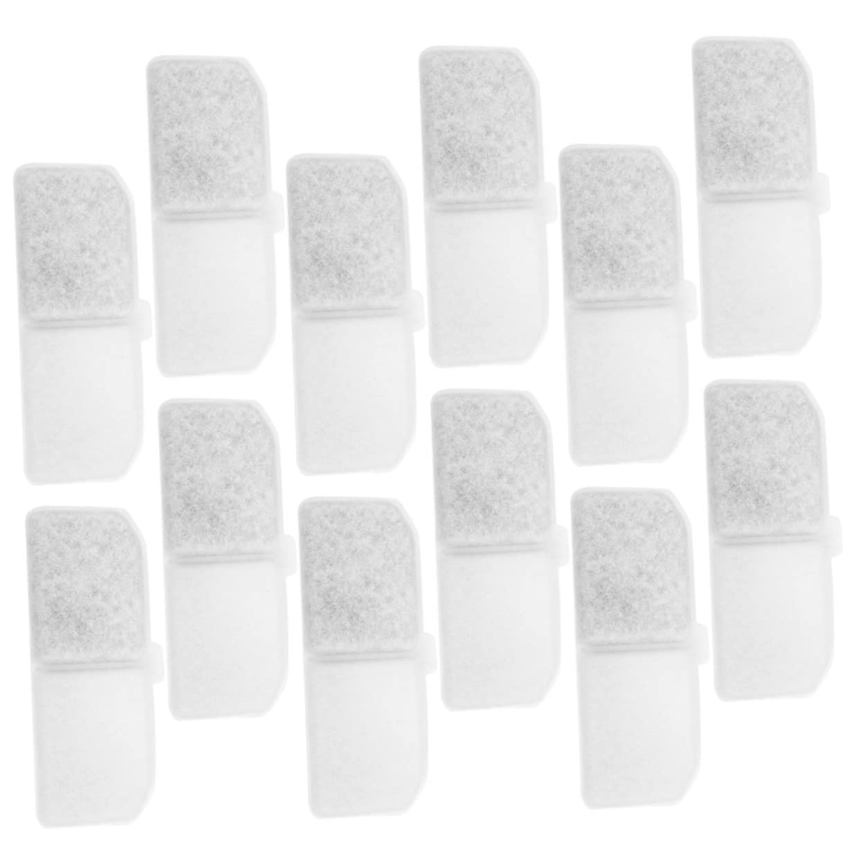 Mipcase 48piezas Filtros De Repuesto para Dispensador De Agua para Mascotas De Filtros De Activado para Fuente De Agua De Gato Accesorios para Mascotas Filtración y Saludable