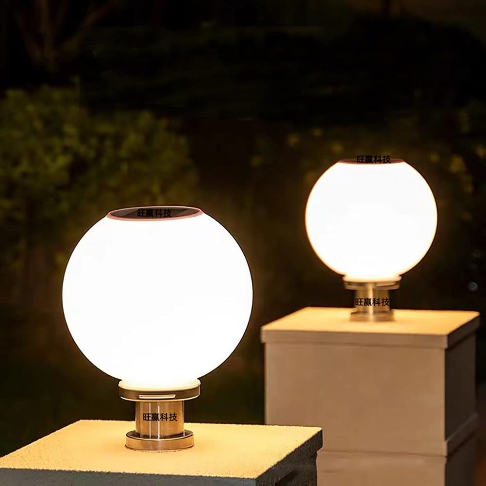 Zewnętrzne lampy podłogowe zasilane energią słoneczną, oświetlenie słupków zewnętrznych, wodoodporna lampa ogrodowa LED, solarna lampa ogrodzeniowa, lampa ogrodowa, lampa filarowa