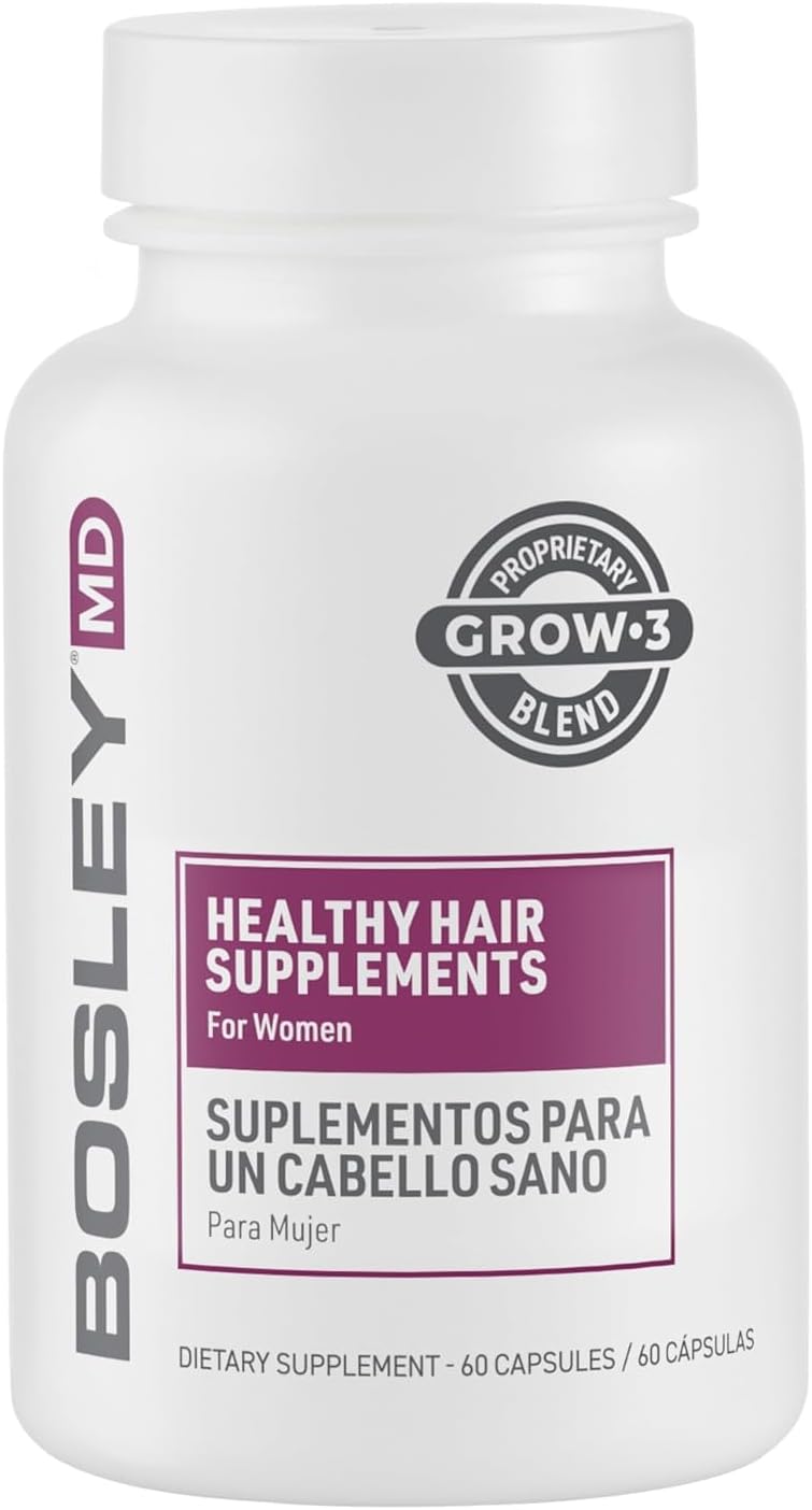 Bosley Professional Strength Women's Hair Growth Supplement (2 Month Supply)