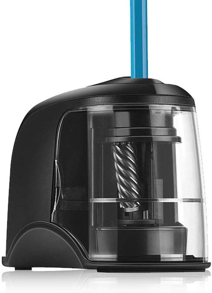 SMARTRO Electric Pencil Sharpener Heavy Duty Helical Steel Blade Fast Sharpen in 3 Seconds for 6-8mm No.2/Colored Pencil, USB/Battery Operated in School Classroom Office