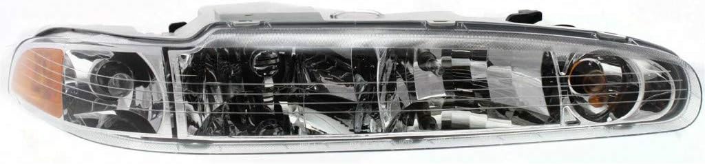 CarLights360: For 1998 1999 2000 2001 2002 Oldsmobile Intrigue Headlight Assembly Passenger Side DOT Certified w/Bulbs For GM2503199