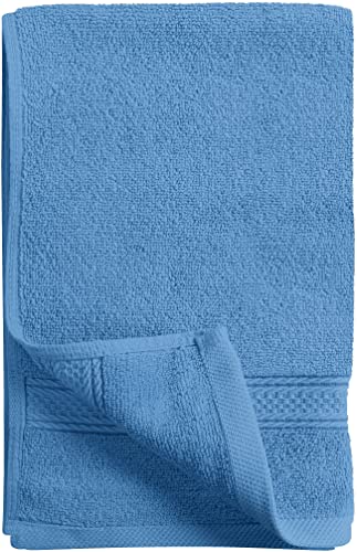 Image of Utopia Towels 6 Pack Premium Hand Towels Set, 16 by 28 inches, 100% Ring Spun Cotton, Ultra Soft and Highly Absorbent 600GSM Towels for Bathroom, Gym, Shower, Hotel, and Spa, Electric Blue
