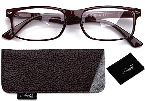 Image of Newbee Fashion-Clear Lense Glasses Men Women Fashion Clear Lens Glasses Frame Non Prescription Rectangular Frame