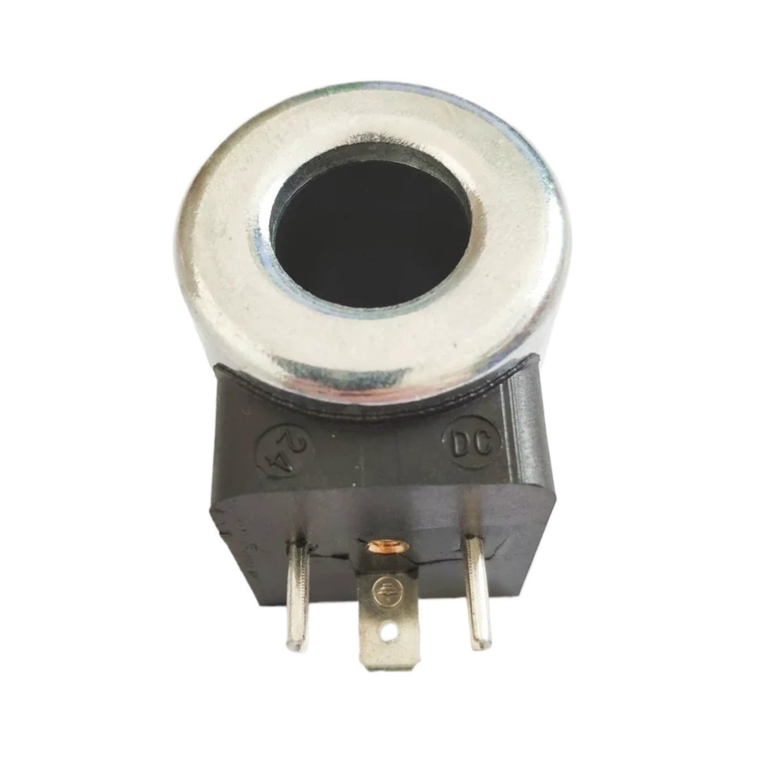 BALYDLUL Solenoid Valve Coil Hydraulic Pump Solenoid Valve Coil Inner Diameter 18mm, Height 40mm(DC12V)