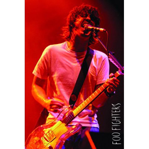 Poster Foo Fighters de Dave Grohl pour decorer un studio de musique
