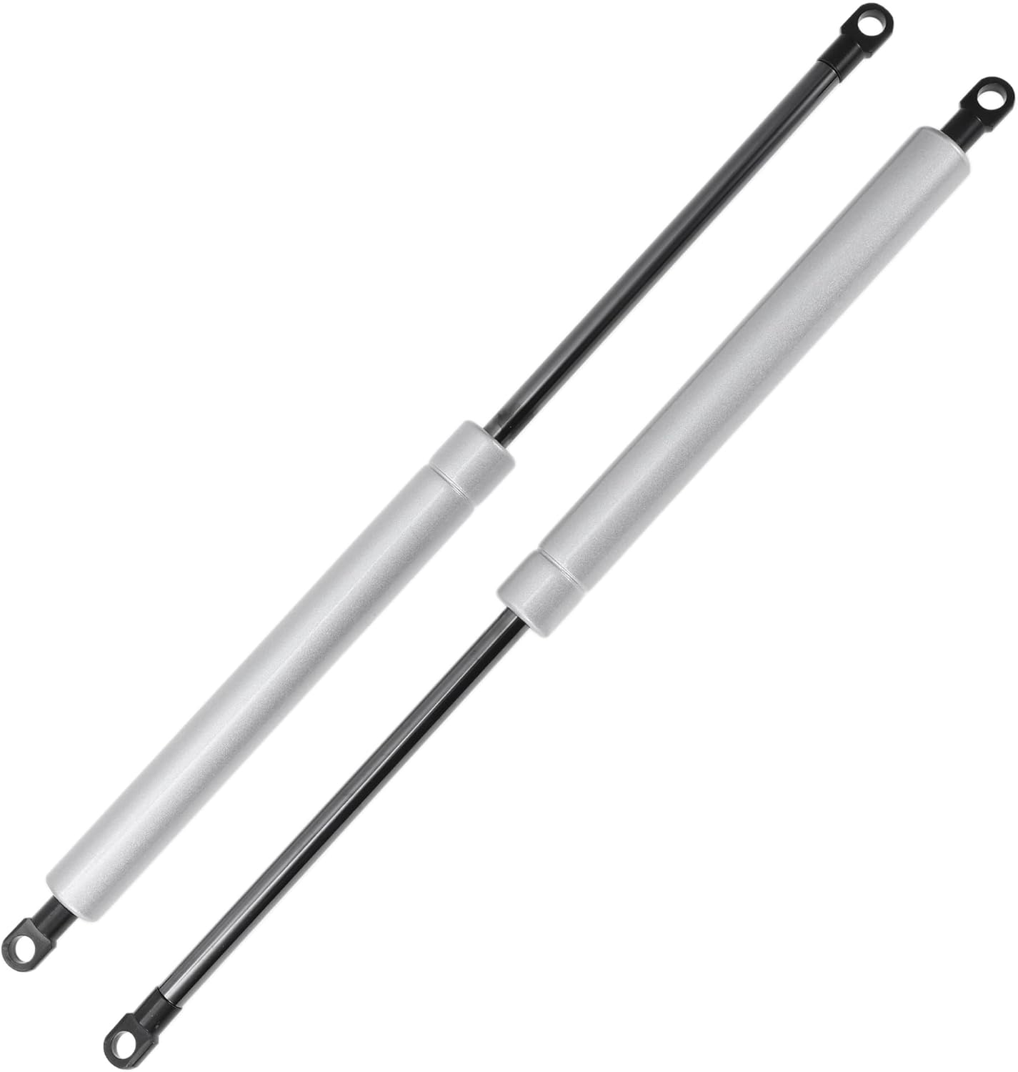 Motoforti 400mm/15.75" Gas Struts 1000N Gas Springs Silver Tone Carbon Steel 2 Pcs RV Car Toolbox Lid Storage Box Cover Cabinet Door Cover