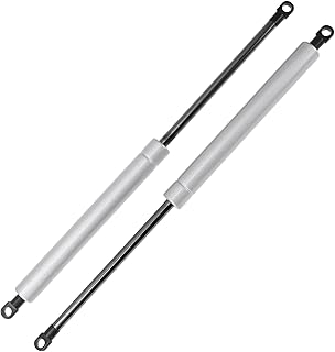 Motoforti 400mm/15.75" Gas Struts 1000N Gas Springs Silver Tone Carbon Steel 2 Pcs RV Car Toolbox Lid Storage Box Cover Cabinet Door Cover