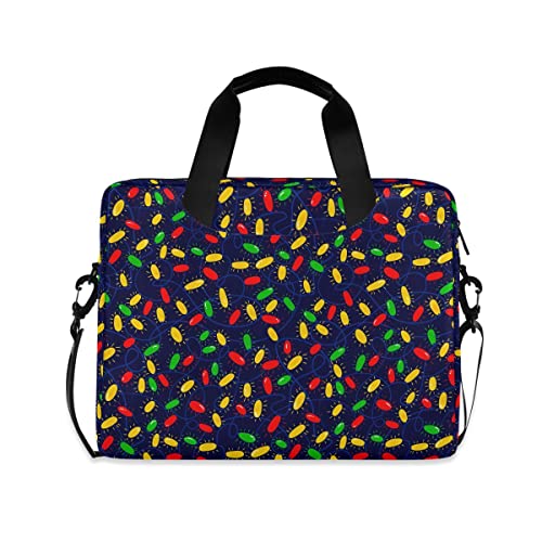Bolso de mensajero de 15.6 pulgadas impermeable y acolchado floral verde
