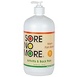 Sore No More Warm Arthritis Pain Relief Cream - Targeted Reliever for Back, Neck, Hands & Feet - Soothing & Fast-Acting Formula for Aches and Pains - Non-Greasy with Orange Aroma - 32 oz