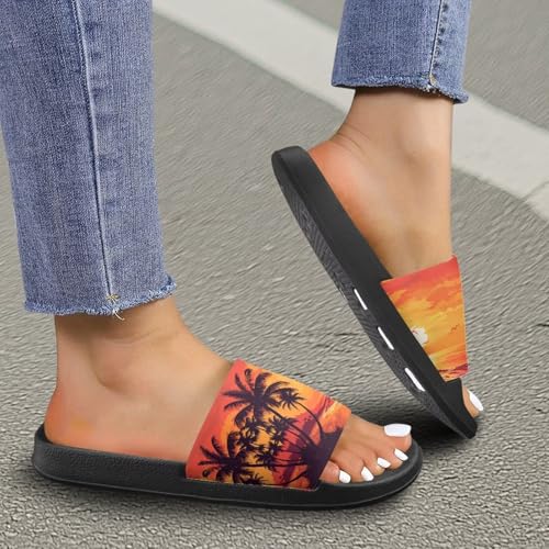 Coloranimal Slippers for Women Slide Sandals Summer Beach Sandals Non Slip Womens Slippers Shower Shoes Comfortable Beach Shoes for Summer4