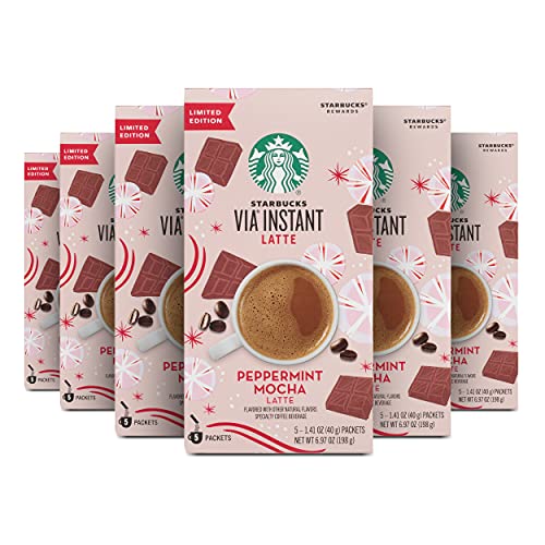 Starbucks VIA Instant French Roast Dark Roast Coffee (1 box of 50 packets), 1.41 Ounce
