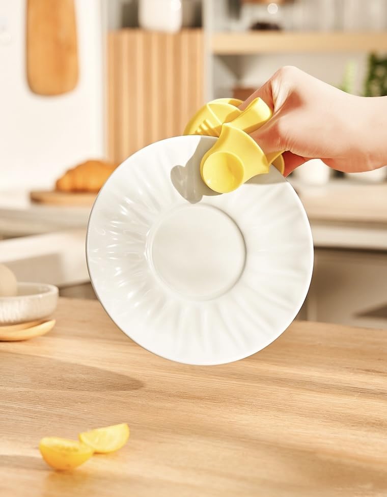Gants de cuisine silicone antidérapants pour la cuisson au four et micro-ondes - 4