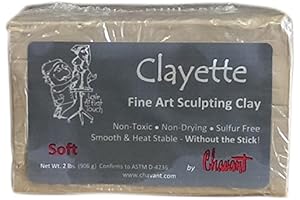 K-Musculo Chavant CLAYETTE Soft Alien Clay